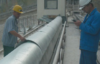 cable carrier for steel construction 